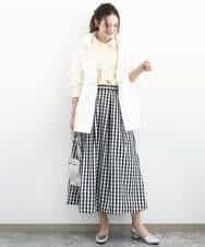 FKBGD27140 MK MICHEL KLEIN(MK ミッシェルクラン) [接触冷感/防シワ/洗える]コットン混ベーシックシャツ（無地） ピンク