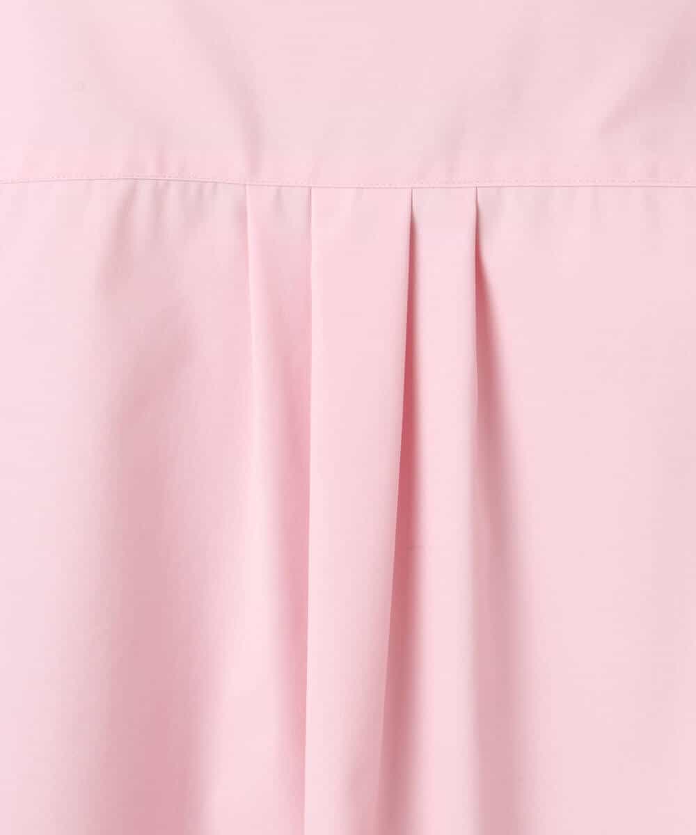 FKBGD27140 MK MICHEL KLEIN(MK ミッシェルクラン) [接触冷感/防シワ/洗える]コットン混ベーシックシャツ（無地） ピンク