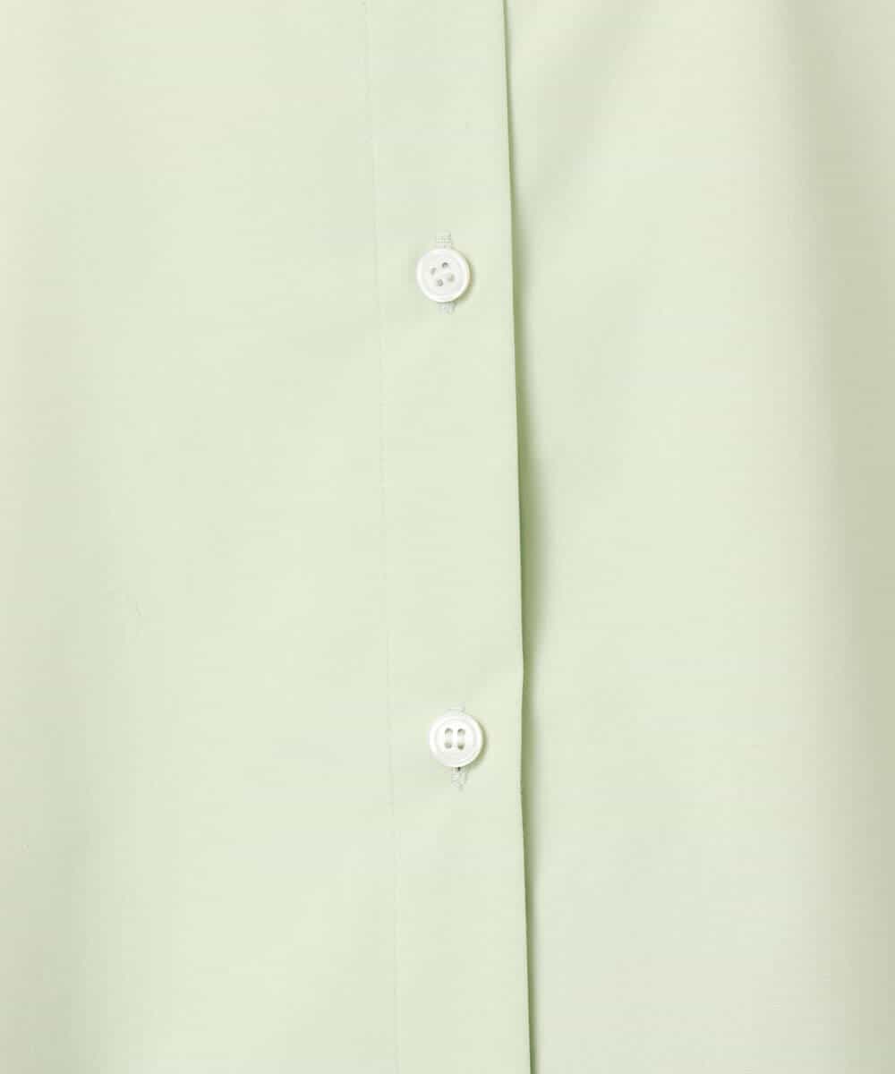 FKBGD27140 MK MICHEL KLEIN(MK ミッシェルクラン) [接触冷感/防シワ/洗える]コットン混ベーシックシャツ（無地） ピンク