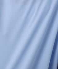 FKBGD37150 MK MICHEL KLEIN(MK ミッシェルクラン) [接触冷感/洗える]ロールネック ギャザースリーブブラウス ラベンダー（ストライプ）