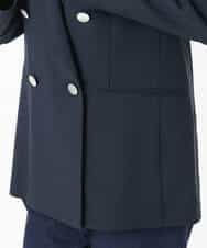 FKDFD15230 MK MICHEL KLEIN(MK ミッシェルクラン) [洗える]ダブルブレストジャケット ネイビー