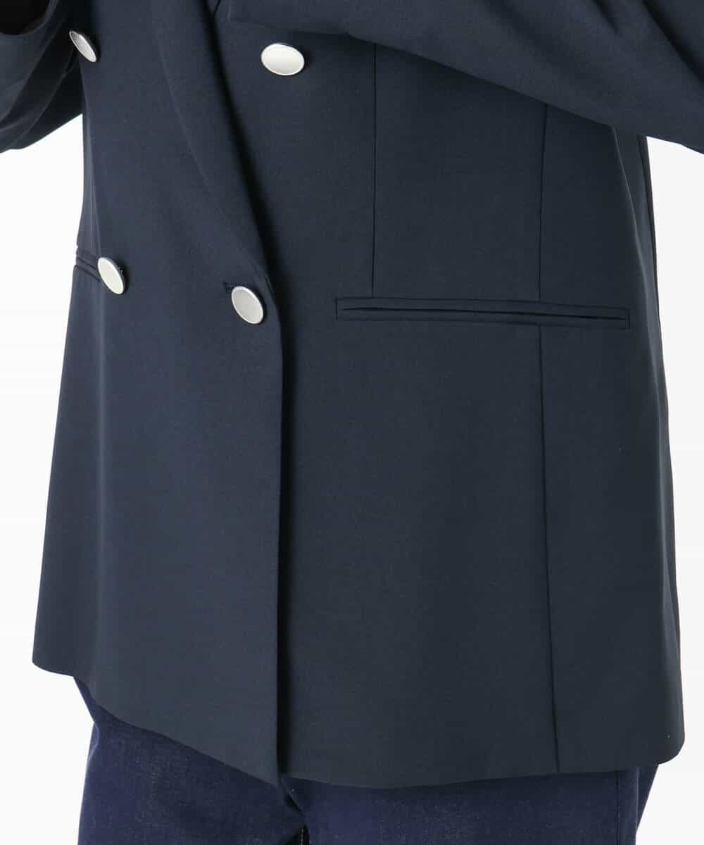 FKDFD15230 MK MICHEL KLEIN(MK ミッシェルクラン) [洗える]ダブルブレストジャケット ネイビー