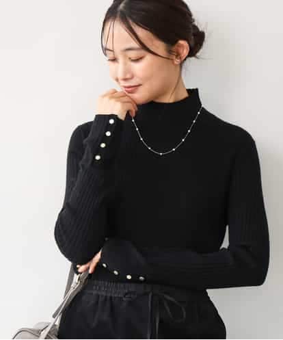 FKFAG56150 MK MICHEL KLEIN [ウール100/洗える]SUPER FINE WOOLベーシックタートルネックニット