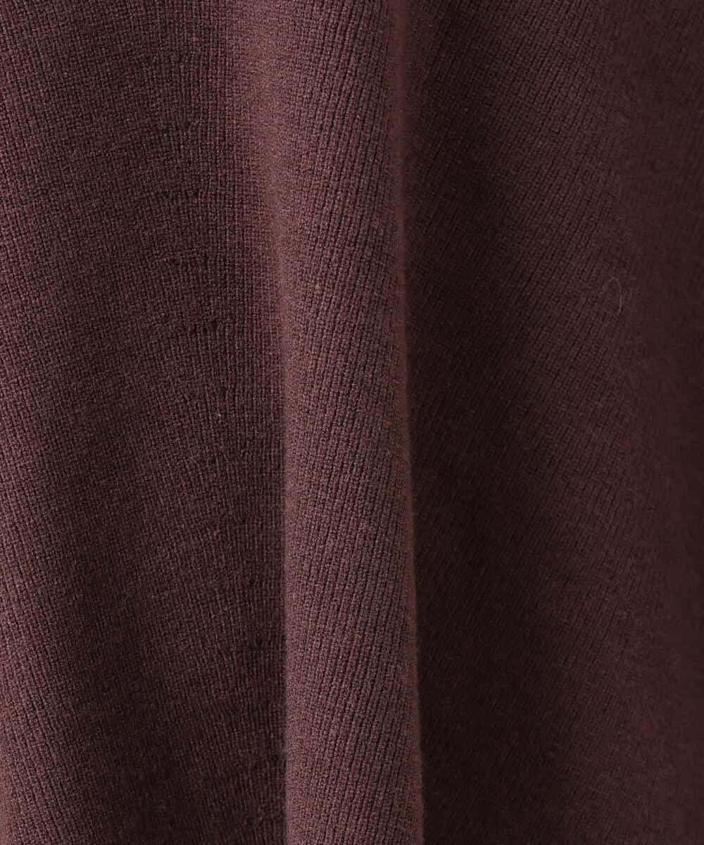 FKFAH51160 MK MICHEL KLEIN(MK ミッシェルクラン) [洗える]レースデザインVネックニット アイボリー