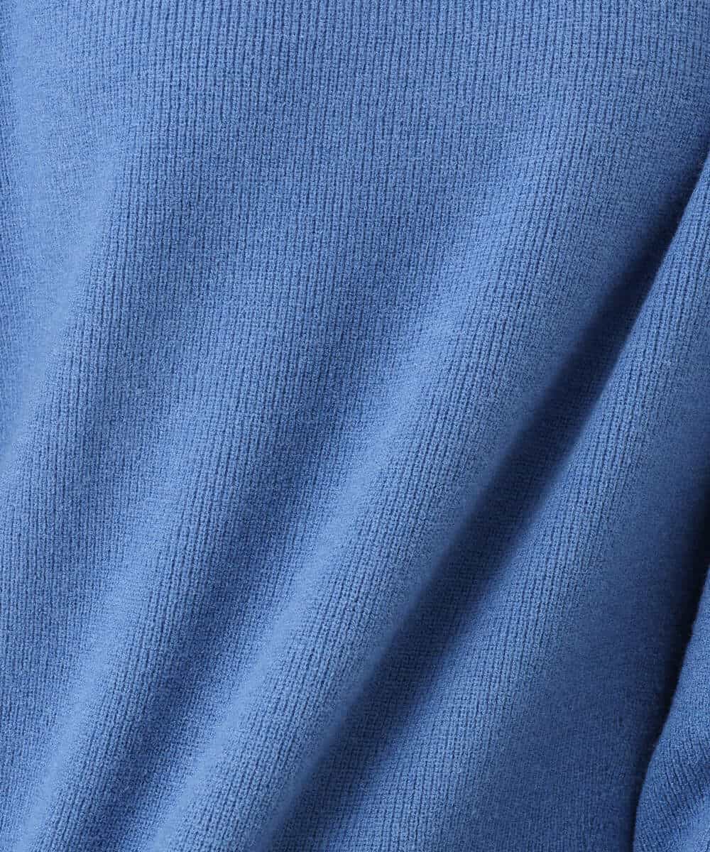 FKFDG67150 MK MICHEL KLEIN(MK ミッシェルクラン) [洗える]片畦編みラグランスリーブニット アイボリー