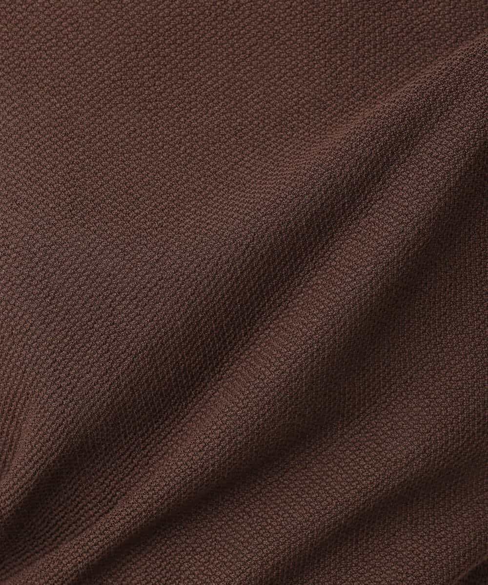 FKFGD44130 MK MICHEL KLEIN(MK ミッシェルクラン) [UVカット/洗える]鹿の子編みドルマンニット グリーン