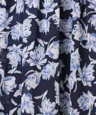 FKHGD01140 MK MICHEL KLEIN(MK ミッシェルクラン) [洗える]花柄シフォンスカート ミントブルー