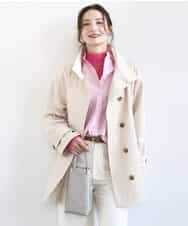 FKJFD28270 MK MICHEL KLEIN(MK ミッシェルクラン) [洗える]テントライン ツイルコート ベージュ