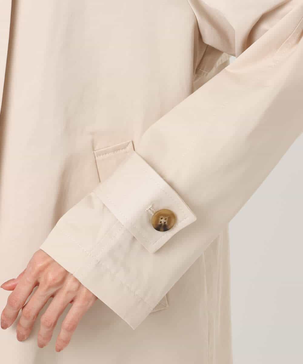 FKJFD28270 MK MICHEL KLEIN(MK ミッシェルクラン) [洗える]テントライン ツイルコート ベージュ