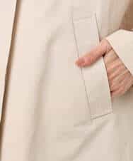 FKJFD28270 MK MICHEL KLEIN(MK ミッシェルクラン) [洗える]テントライン ツイルコート ベージュ