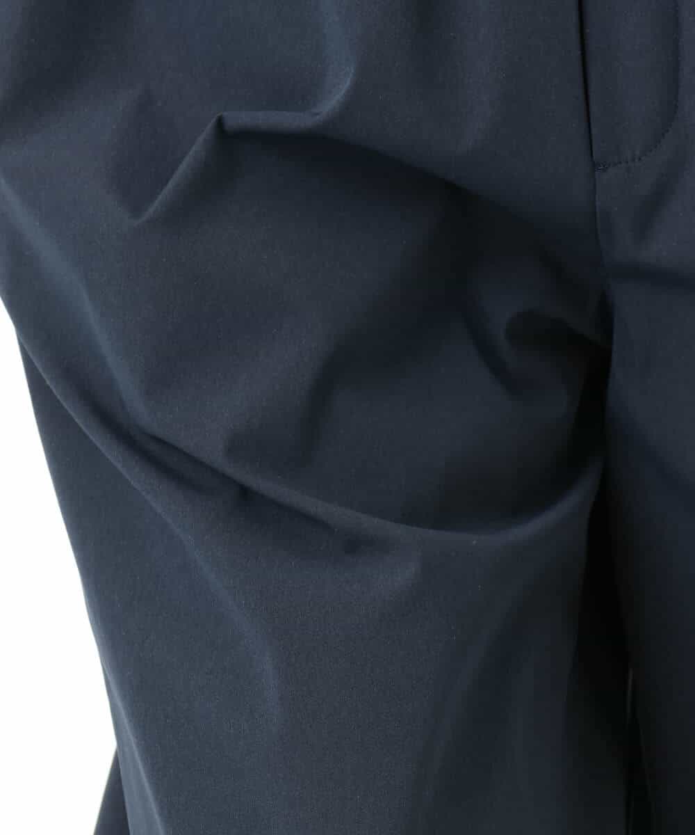 FKLGD40170 MK MICHEL KLEIN(MK ミッシェルクラン) [抗ピリング/洗える]コットンライクストレッチワイドパンツ ネイビー
