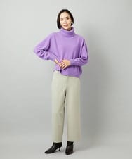 FMFAD28230 MICHEL KLEIN(ミッシェルクラン) ハイネックニット ブルー