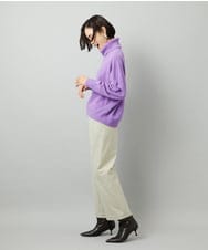FMFAD28230 MICHEL KLEIN(ミッシェルクラン) ハイネックニット ブルー