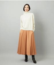 FMFAD28230 MICHEL KLEIN(ミッシェルクラン) ハイネックニット ブルー