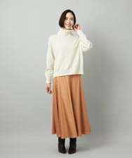 FMFAD28230 MICHEL KLEIN(ミッシェルクラン) ハイネックニット ブルー