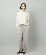 FMFAD28230 MICHEL KLEIN(ミッシェルクラン) ハイネックニット ブルー