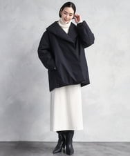 FMFAD28230 MICHEL KLEIN(ミッシェルクラン) ハイネックニット ブルー