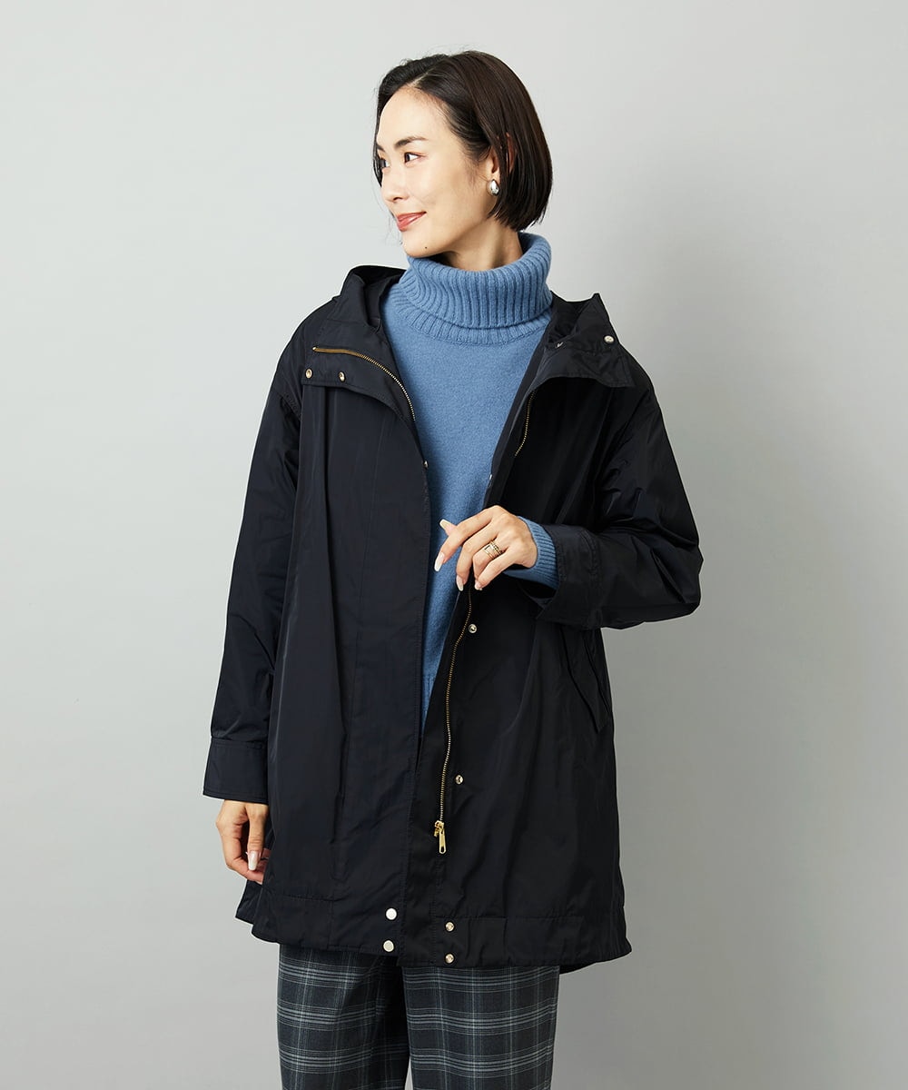 FMFAD28230 MICHEL KLEIN(ミッシェルクラン) ハイネックニット ブルー