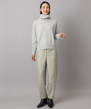 FMFAD28230 MICHEL KLEIN(ミッシェルクラン) ハイネックニット ブルー