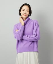 FMFAD28230 MICHEL KLEIN(ミッシェルクラン) ハイネックニット ブルー