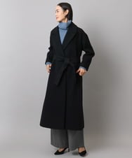 FMFAD28230 MICHEL KLEIN(ミッシェルクラン) ハイネックニット ブルー