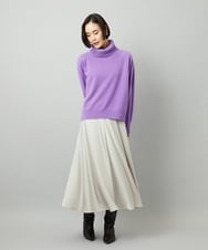 FMFAD28230 MICHEL KLEIN(ミッシェルクラン) ハイネックニット ブルー