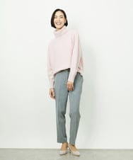 FMFAD28230 MICHEL KLEIN(ミッシェルクラン) ハイネックニット ブルー