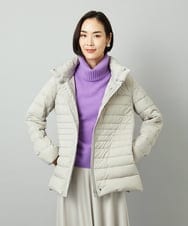 FMFAD28230 MICHEL KLEIN(ミッシェルクラン) ハイネックニット ブルー