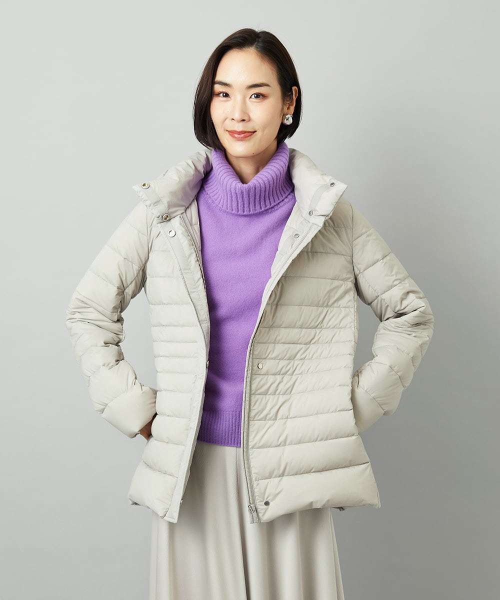 FMFAD28230 MICHEL KLEIN(ミッシェルクラン) ハイネックニット ブルー