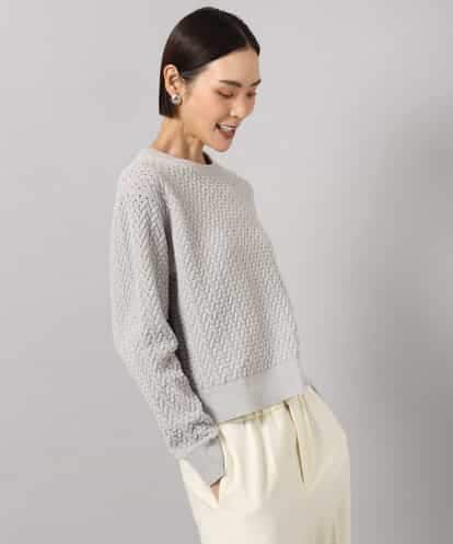 FMFAG42210 MICHEL KLEIN モールケーブルニット
