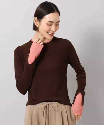 FMFAG43210 MICHEL KLEIN レイヤード風ニット