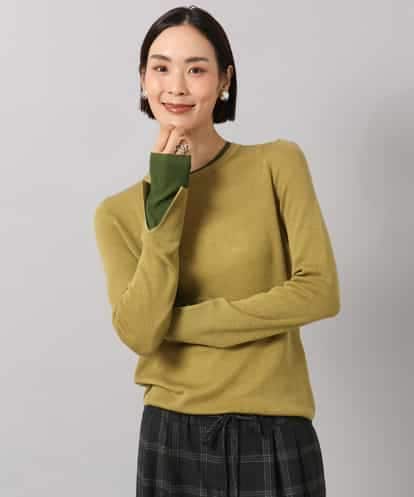 FMFAG43210 MICHEL KLEIN レイヤード風ニット