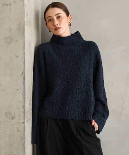 FMFAG50250 MICHEL KLEIN ラメボトルネックニット