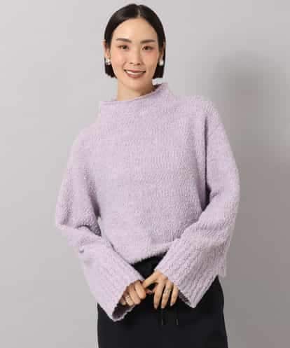 FMFAG50250 MICHEL KLEIN ラメボトルネックニット