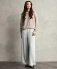FMFAG51240 MICHEL KLEIN(ミッシェルクラン) アルパカブークレニット ベージュ