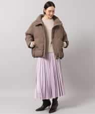 FMFAG51240 MICHEL KLEIN(ミッシェルクラン) アルパカブークレニット ベージュ