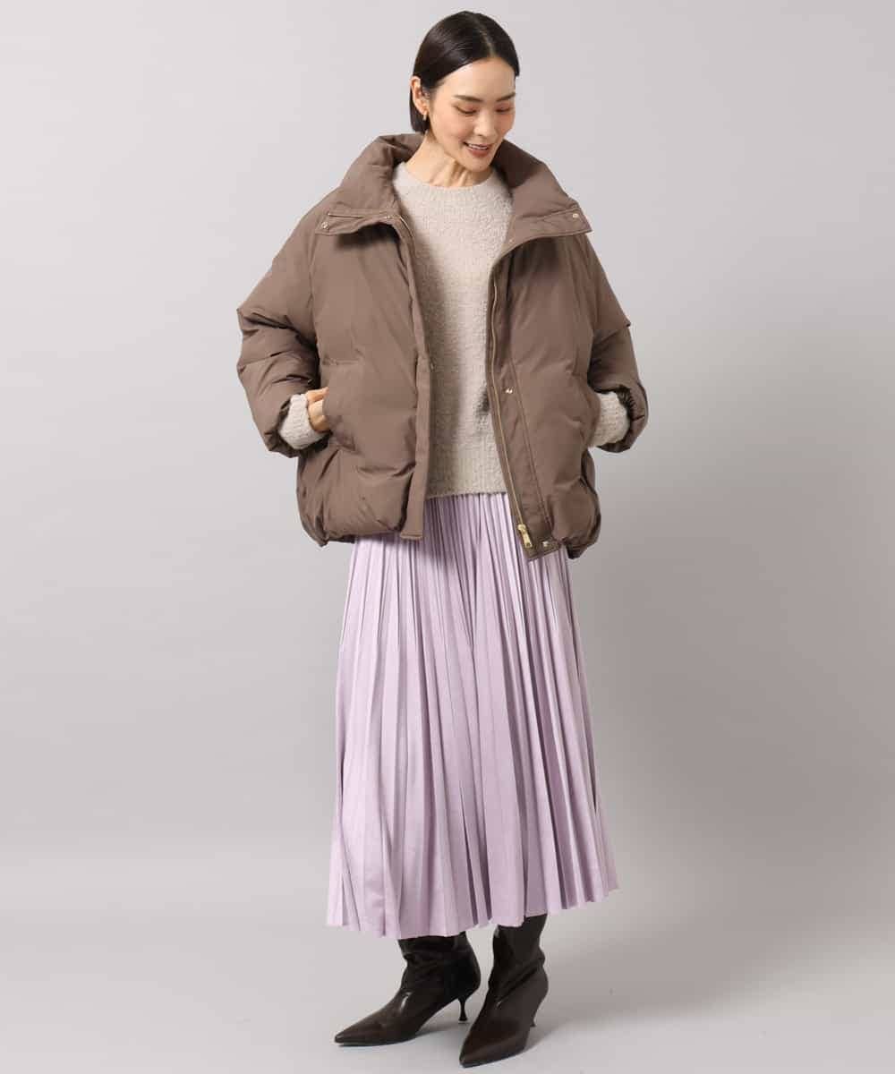 FMFAG51240 MICHEL KLEIN(ミッシェルクラン) アルパカブークレニット ベージュ
