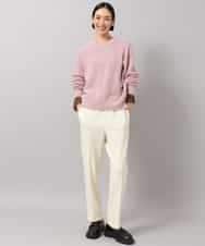 FMFAG51240 MICHEL KLEIN(ミッシェルクラン) アルパカブークレニット ベージュ
