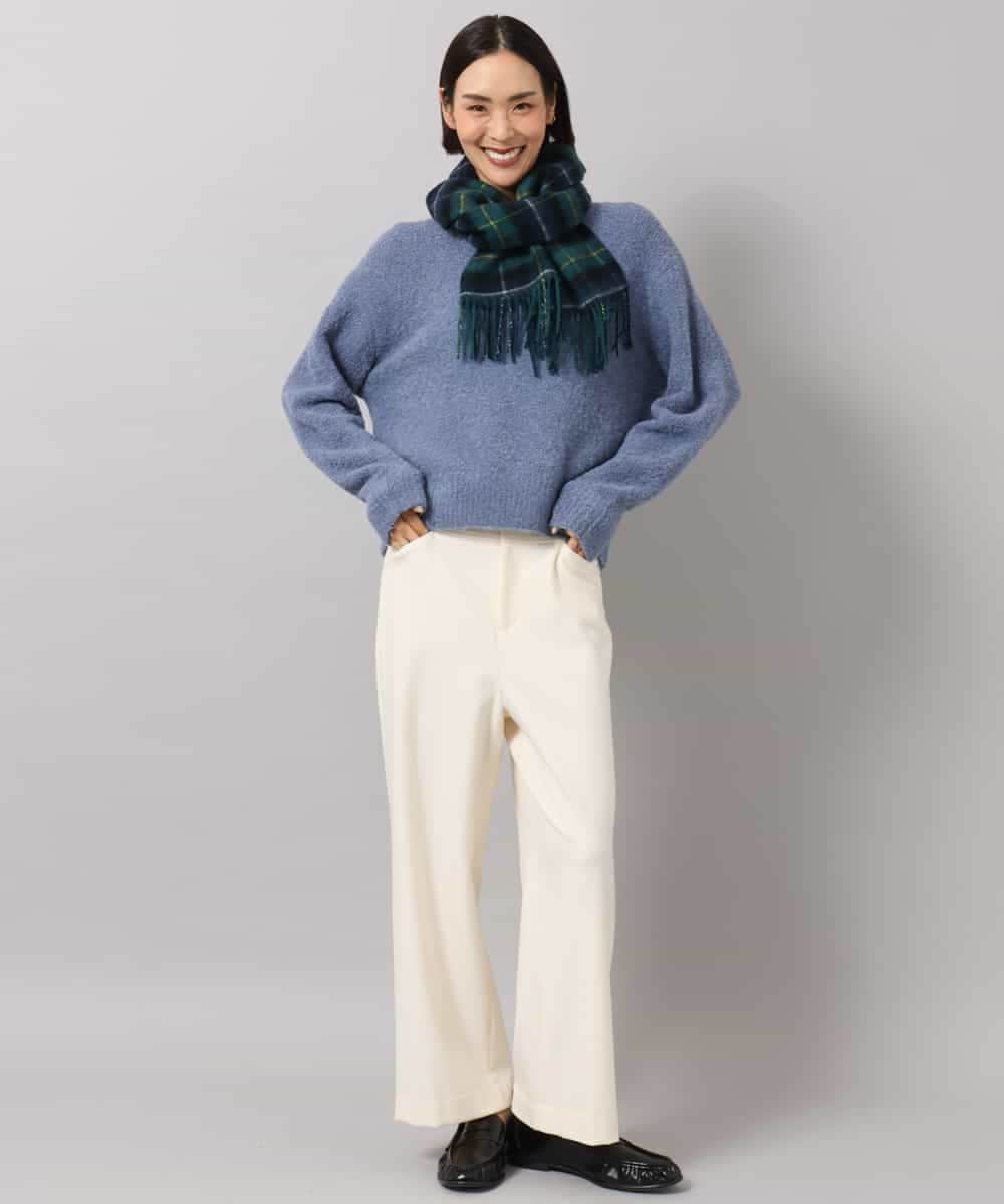 FMFAG51240 MICHEL KLEIN(ミッシェルクラン) アルパカブークレニット ベージュ