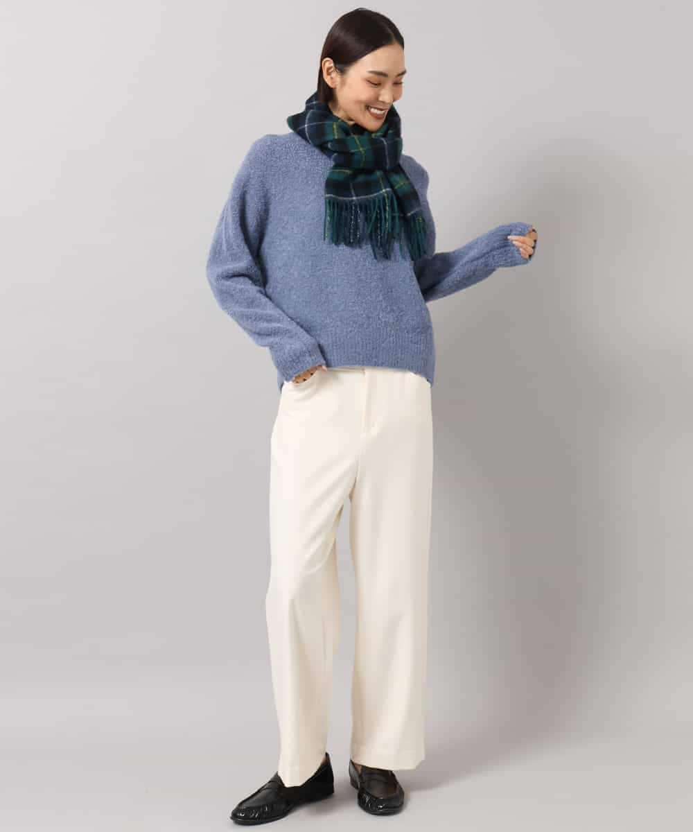 FMFAG51240 MICHEL KLEIN(ミッシェルクラン) アルパカブークレニット ベージュ