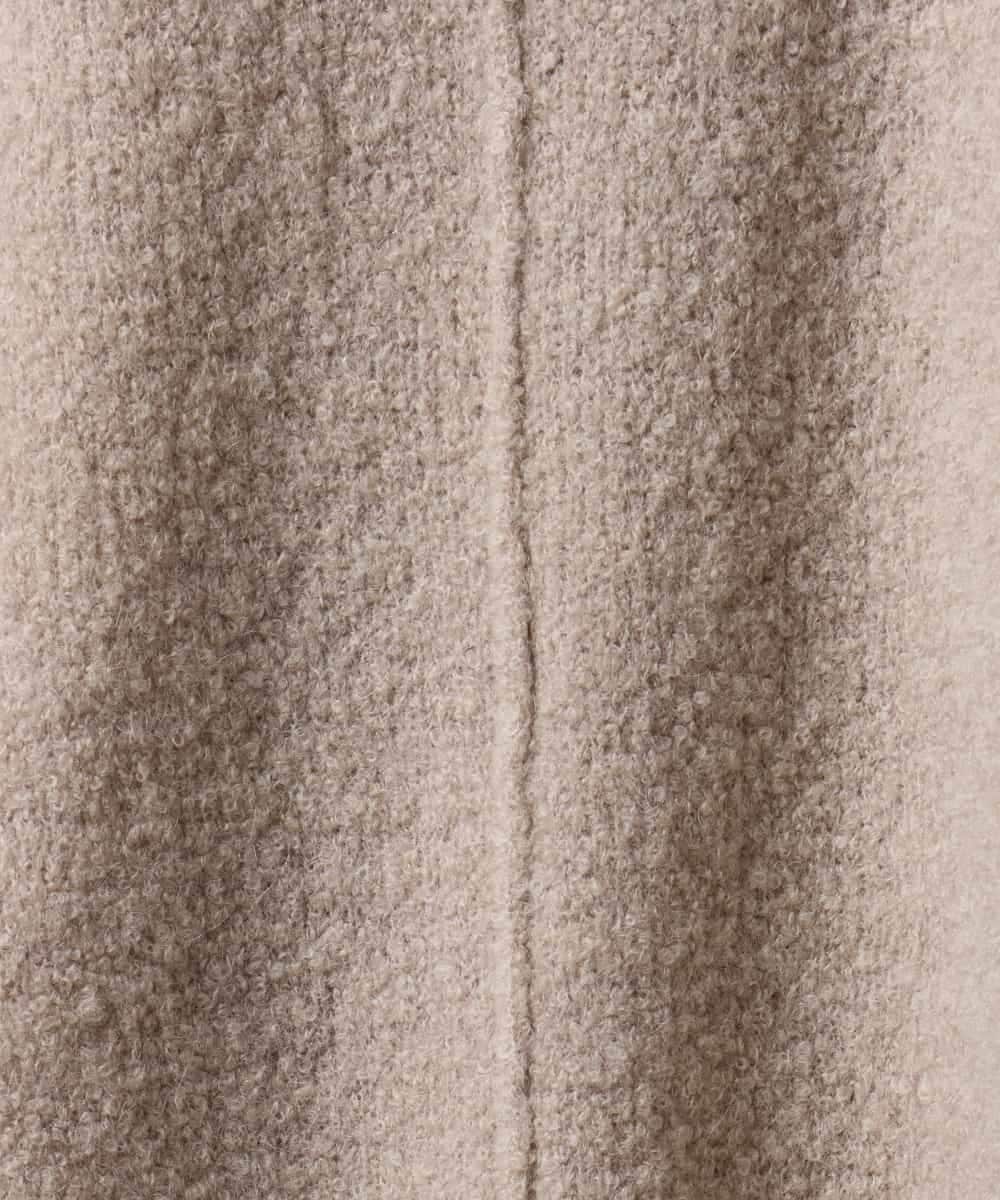 FMFAG51240 MICHEL KLEIN(ミッシェルクラン) アルパカブークレニット ベージュ