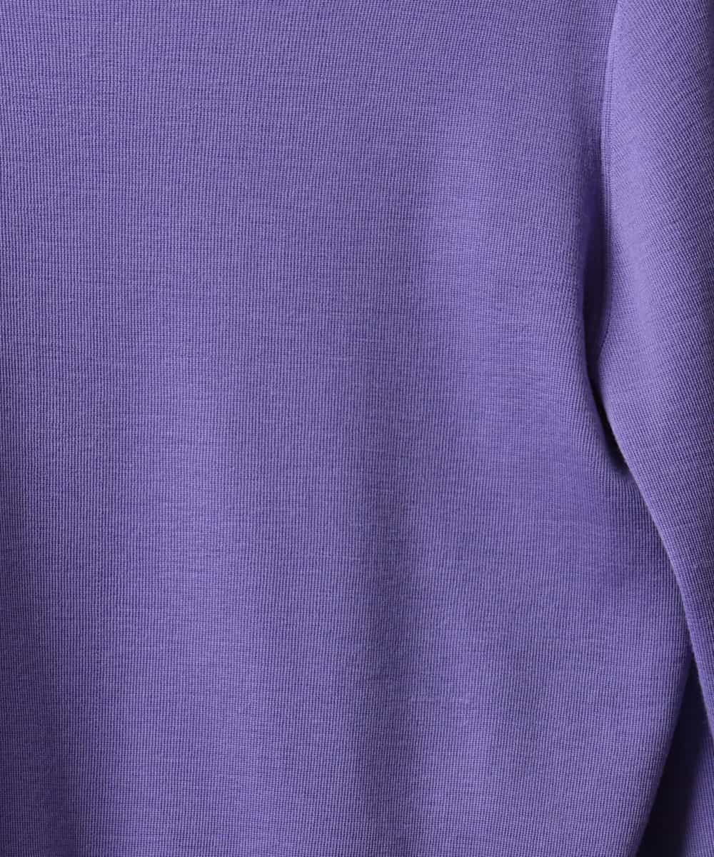 FMFAG55220 MICHEL KLEIN(ミッシェルクラン) [アンサンブル対応]クルーネックニット ラベンダー