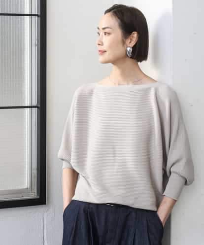 FMFDD17190 MICHEL KLEIN [定番人気]ホールガーメント(R)ドルマンスリーブニット