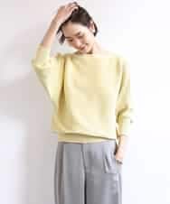 FMFDD17190 MICHEL KLEIN(ミッシェルクラン) [定番人気]ホールガーメント(R)ドルマンスリーブニット ベージュ