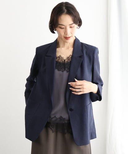 FMJGD21330 MICHEL KLEIN リラクシーテーラードジャケット