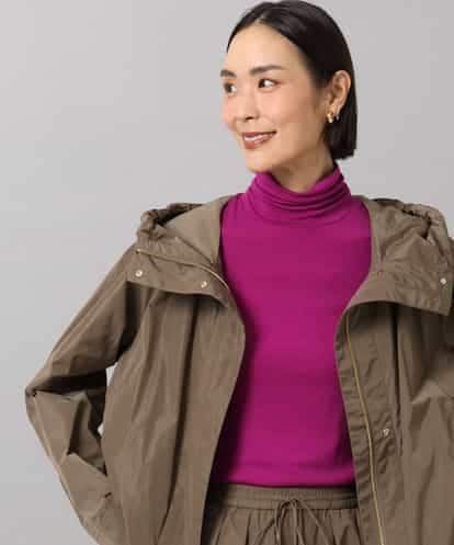 FMKAG40130 MICHEL KLEIN [レイヤードスタイルにおすすめ]シアーハイネックカットソー