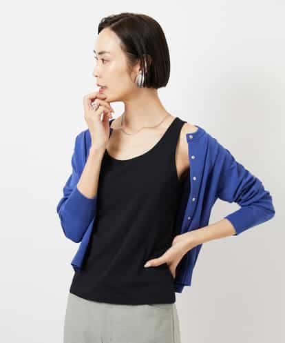 FMKGD06110 MICHEL KLEIN [遮熱効果素材]タンクトップ