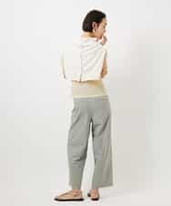 FMKGD11120 MICHEL KLEIN(ミッシェルクラン) シアークルーネック プルオーバー ブルー