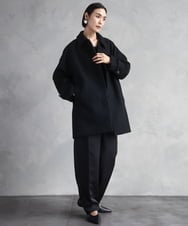 FMLAD18230 MICHEL KLEIN(ミッシェルクラン) バレルパンツ グリーン
