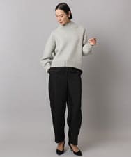 FMLAD18230 MICHEL KLEIN(ミッシェルクラン) バレルパンツ グリーン